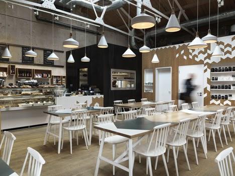 CORNESTONE CAFE IN LONDON BY PAUL CROFTS STUDIO