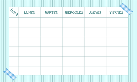 Imprimibles vuelta al cole