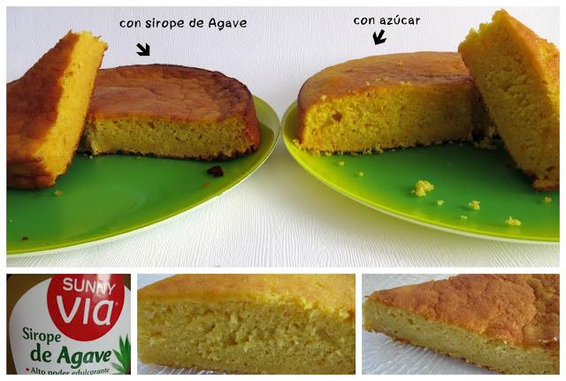 Bizcochos con sirope de Agave