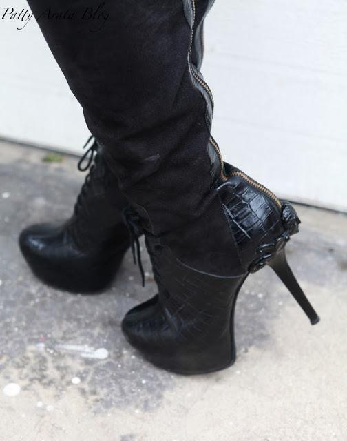 Mis looks - Botas Gerardo Privat y Abrigo animal print