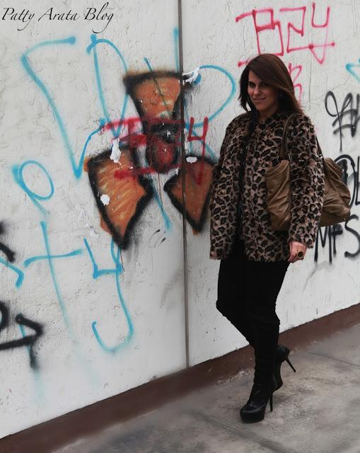 Mis looks - Botas Gerardo Privat y Abrigo animal print
