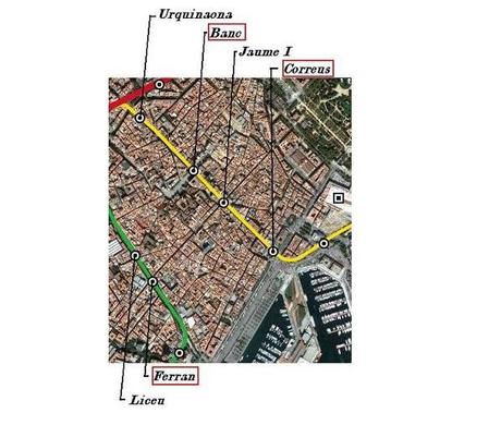 Estaciones fantasma del metro de Barcelona