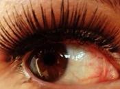 loca tarde pestañas postizas...