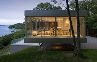 Casa Transparente en el Bosque