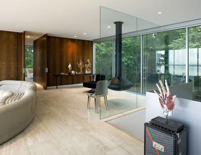 Casa Transparente en el Bosque