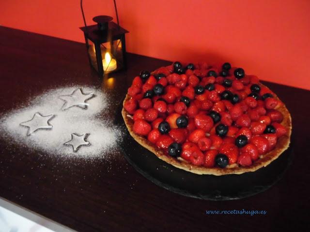 Tarta de futas del bosque