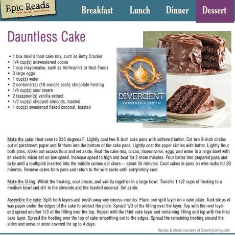 Receta para preparar un rico pastel de Chocolate al estilo Divergente Receta para preparar un rico pastel de Chocolate al estilo Divergente