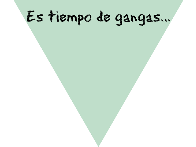 Rebajas Verano 2013: tiempo gangas...
