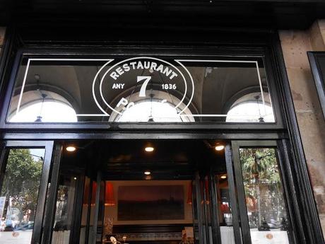 RESTAURANT ...7 PORTES  ,ANY 1836-2013...17 DE AGOSTO 2013...