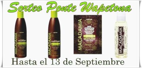 Sorteo Línea Capilar Kativa Macadamia con Ponte Wapetona