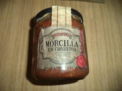 Minitortillas de Morcilla y Chips de Patata