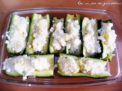 Calabacines con requesón; Donna Leon, a la mesa con Brunetti