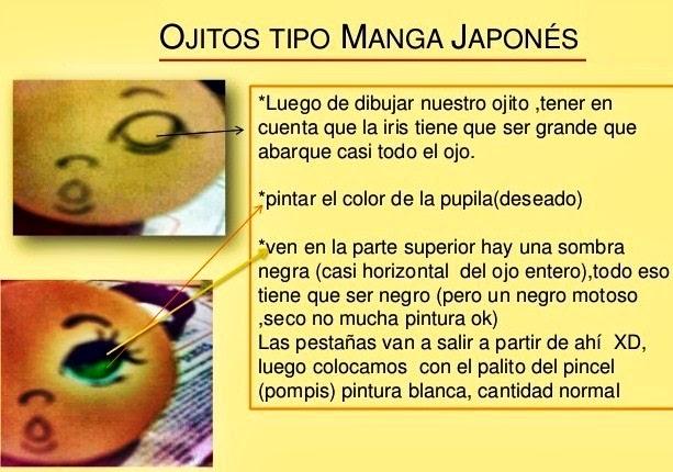 pintar ojitos estilo manga