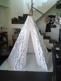 TIPI DE TELA PARA NIÑOS
