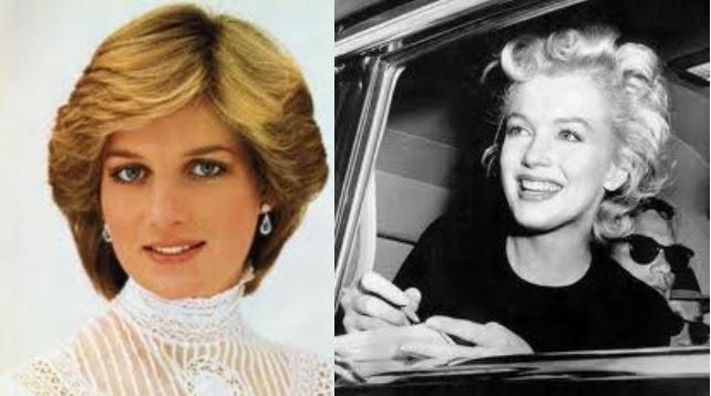 Hay grandes coincidencias entre la Princesa Diana y Marilyn Monroe?