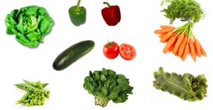 Hacia un equilibrio en la alimentación. verduras