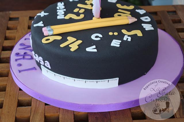 TARTA DESPEDIDA DE SOLTERA DE UNA PROFESORA