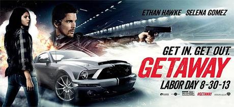selena-ethan-getaway-Frikarte Nuevo cartel de “Getaway”, con Ethan Hawke y Selena Gómez