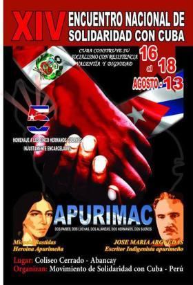 Positivo balance de solidaridad peruana con Cuba destaca dirigente