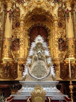 Viaje al Rocío con motivo de la procesión extraordinaria de la Virgen por las calles de su aldea