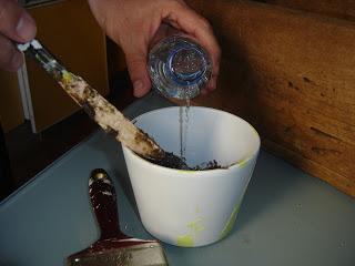 Recuperación de una medida antigua de madera ...