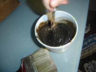 Recuperación de una medida antigua de madera ...