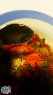 Arroz con carne y especias a las Marroquí.