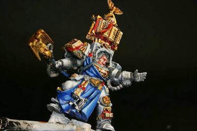 Cómo pintar un Bibliotecario de los Caballeros Grises. Tercera parte.