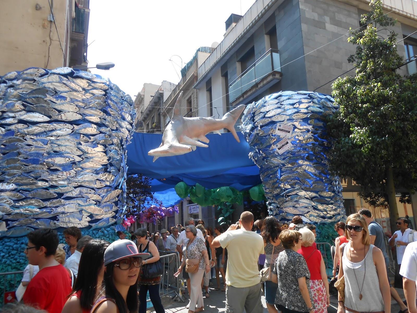 LES FESTES DE GRÀCIA , 2013 ...BARCELONA...18-08-2013...