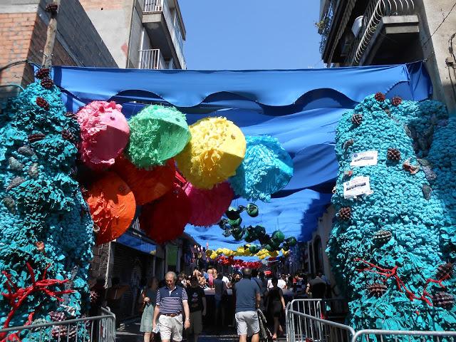 LES FESTES DE GRÀCIA , 2013 ...BARCELONA...18-08-2013...