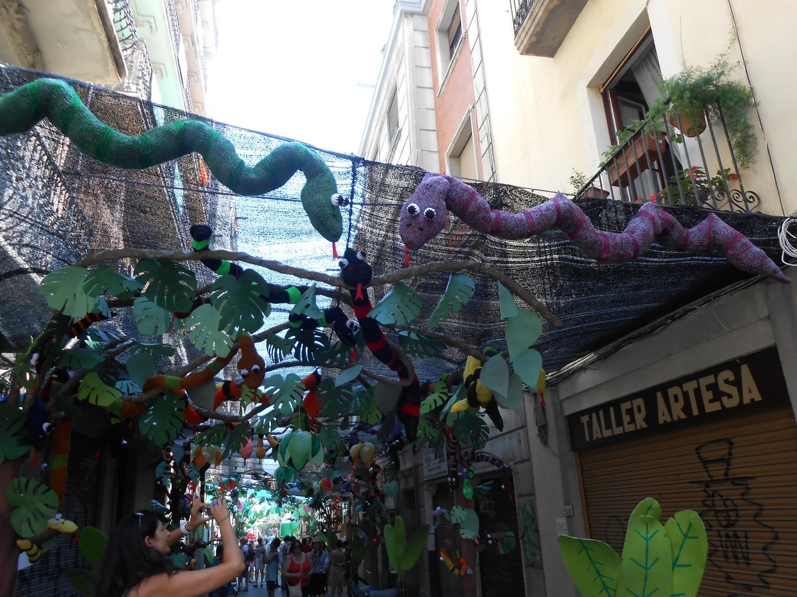 LES FESTES DE GRÀCIA , 2013 ...BARCELONA...18-08-2013...