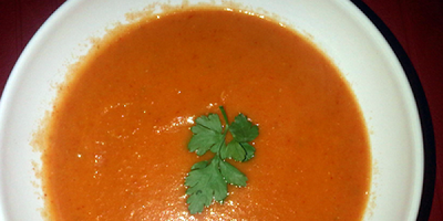 Sopa crema de Tomates