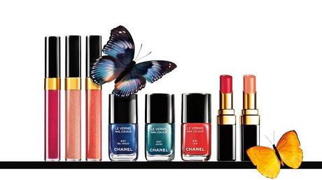 Colección L'été Papillo de Chanel, Maquillaje verano 2013 Colección L'été Papillo de Chanel, Maquillaje verano 2013