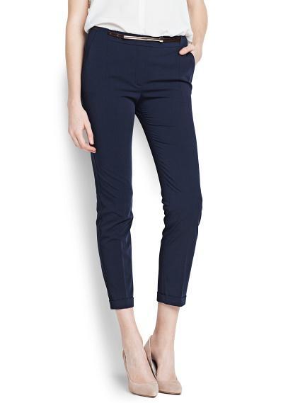 Prendas clave para la próxima temporada Pantalón sartorial cinturón