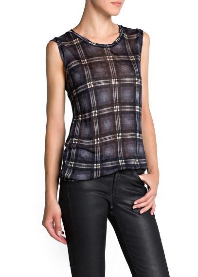 Prendas clave para la próxima temporada Camiseta ligera cuadros