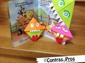 hacer marcapáginas monstruosos