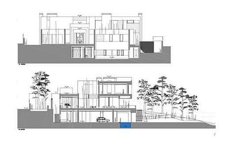 Nueva propuesta de fachada para la vivienda unifamiliar diseñada por A-cero en Europa de Este