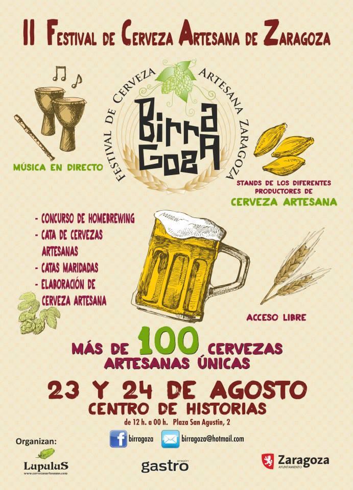 Birragoza. II Festival de Cerveza Artesana de Zaragoza