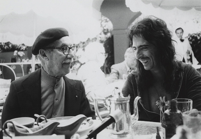 Groucho Marx y Alice Cooper