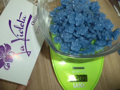 Helado de Caramelos de Violeta