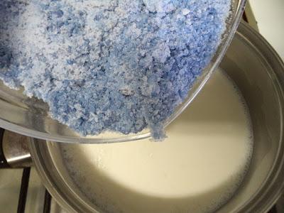 Helado de Caramelos de Violeta