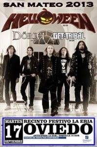 Helloween tocarán el 12 de septiembre en Oviedo