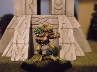 Goblin Lee's Miniatures Blog. : Space Slann Completed!