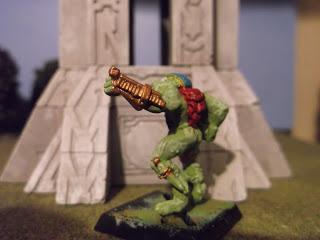 Goblin Lee's Miniatures Blog. : Space Slann Completed!