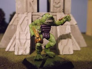 Goblin Lee's Miniatures Blog. : Space Slann Completed!