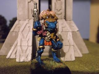 Goblin Lee's Miniatures Blog. : Space Slann Completed!