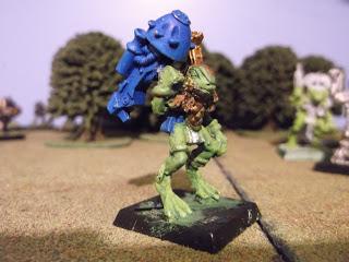 Goblin Lee's Miniatures Blog. : Space Slann Completed!