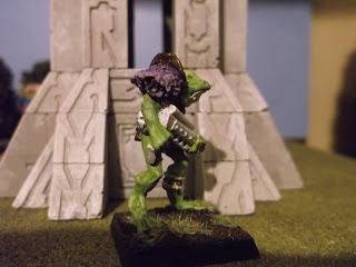 Goblin Lee's Miniatures Blog. : Space Slann Completed!