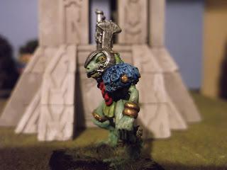 Goblin Lee's Miniatures Blog. : Space Slann Completed!