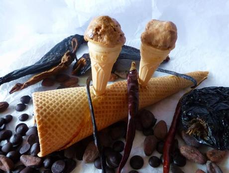 Helado de Mole Poblano ( helado de Chocolate Picante) Helado de Mole Poblano ( helado de Chocolate Picante)